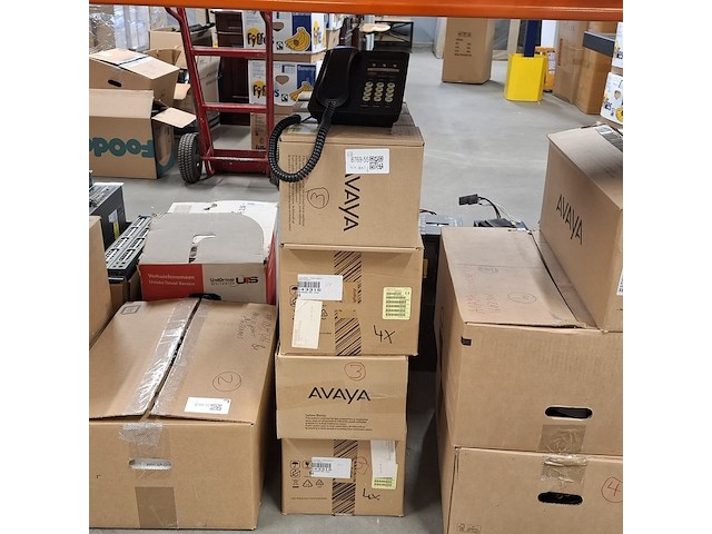 Ca. 19x voip telefoon, avaya, 1603-i, zwart - afbeelding 6 van  6