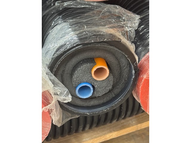 Ca. 19x voor geïsoleerde dubbele verwarmingsleiding - afbeelding 2 van  3