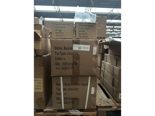 Ca. 2000x boardmarker regular round tip groen sam creative - afbeelding 1 van  3