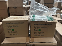 Ca. 2000x boardmarker regular round tip groen sam creative - afbeelding 2 van  3