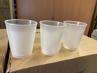 Ca. 2000x frost-flex bekers, transparant - afbeelding 2 van  4