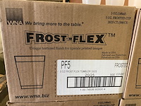 Ca. 2000x frost-flex bekers, transparant - afbeelding 3 van  4
