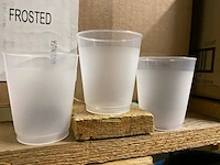 Ca. 2000x frost-flex bekers, transparant - afbeelding 2 van  5