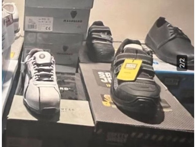 Ca. 2000x werkschoenen met stalen neus, diverse maten en modellen - afbeelding 6 van  6