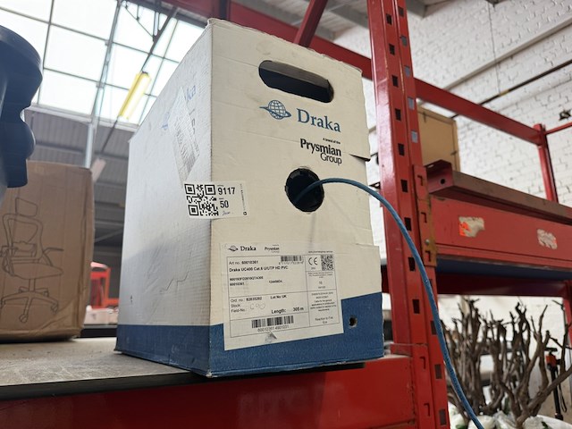 Ca. 200m netwerkkabel uc400 cat.6, draka - afbeelding 1 van  2