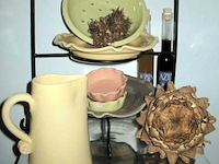 Ca. 200x frans aardewerk , terre de couleurs, o.a. schalen en kannen - afbeelding 4 van  10