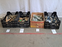 Ca. 200x hand tuin gereedschap & diversen