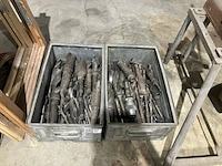 Ca. 200x ijzerboren in 2 kratten - afbeelding 8 van  8