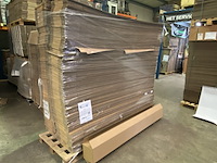 Ca. 200x lange verzenddozen dubbelgolf, bruin - afbeelding 1 van  3