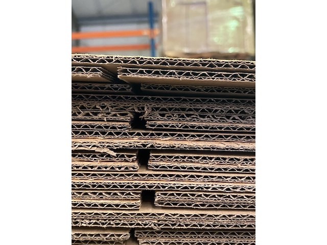 Ca. 200x lange verzenddozen dubbelgolf, bruin - afbeelding 3 van  3