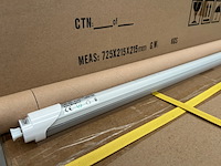 Ca. 200x led tube 9w 3000k 587 mm, qbright, qb-lt-9w-3k-120-587 - afbeelding 2 van  4