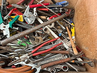 Ca. 200x metalen gereedschapskist met partij handgereedschap - afbeelding 4 van  10