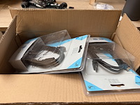 Ca. 200x partij audio-/video-/hdmi kabels w.o. profile, ixos - afbeelding 6 van  8