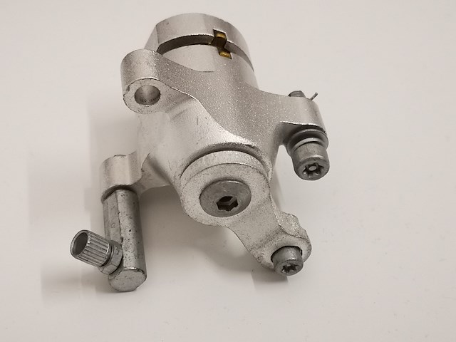 Ca. 200x schijfremklauw fiets (achterwiel), chroom - afbeelding 1 van  5