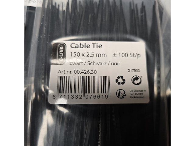 Ca. 200x tie wraps, q-link, 00.426.30 - afbeelding 5 van  5