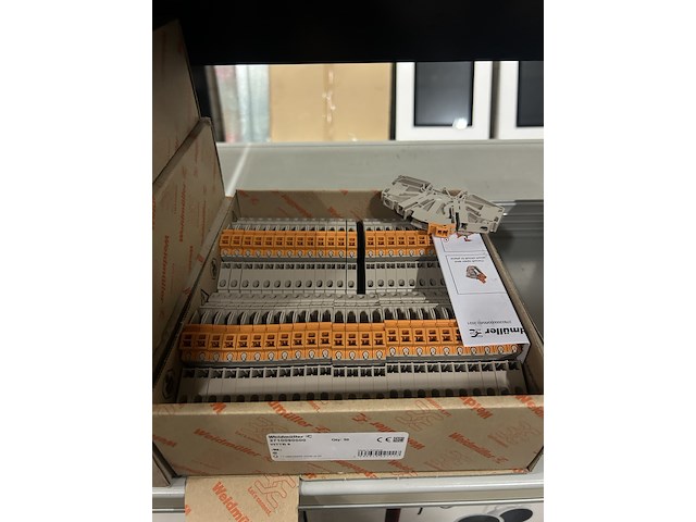 Ca. 200x verbindingsrijgklem weidmuller - afbeelding 3 van  4