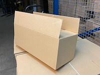 Ca. 200x verzenddozen 58x24x22cm, bruin - afbeelding 2 van  3
