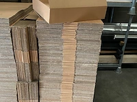 Ca. 200x verzenddozen, bruin, 49x39x10cm