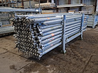 Ca. 202x buisligger 257cm layher, inclusief 2x bok - afbeelding 3 van  7