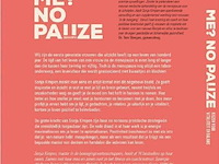Ca. 2038x boeken, sonja kimpen, me? no pauze, 2014 - afbeelding 2 van  2