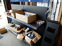 Ca. 2,03mtr winkelstelling, blauw/antraciet