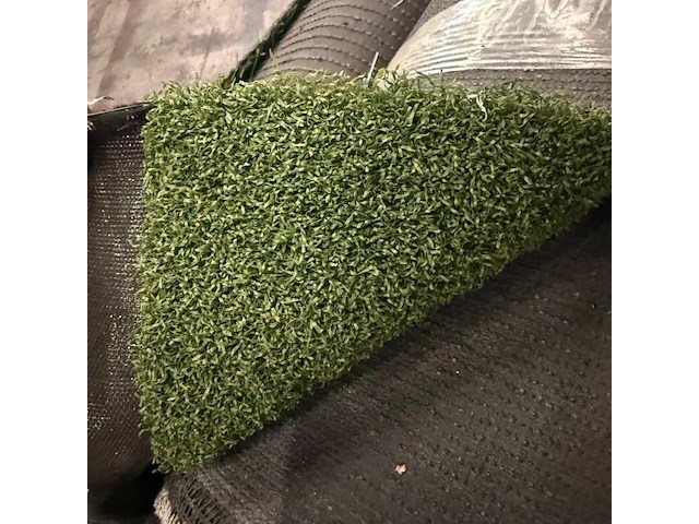 Ca. 20,64m2 kunstgras, 10 mm hoog, groen - afbeelding 2 van  2