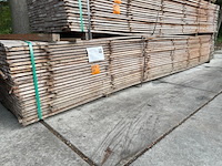 Ca. 207x guyana teak beschoeiingsplanken, 20x100mm, lengte 500cm - afbeelding 4 van  4
