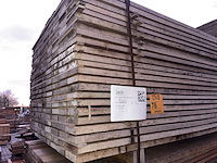 Ca. 207x guyana teak beschoeiingsplanken , 22x100mm, lengte 250cm - afbeelding 4 van  4