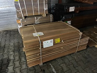 Ca. 207x ipé country grade planken geschaafd, 27x90mm, lengte 2/100cm, 82/125cm, 123/155cm - afbeelding 2 van  3