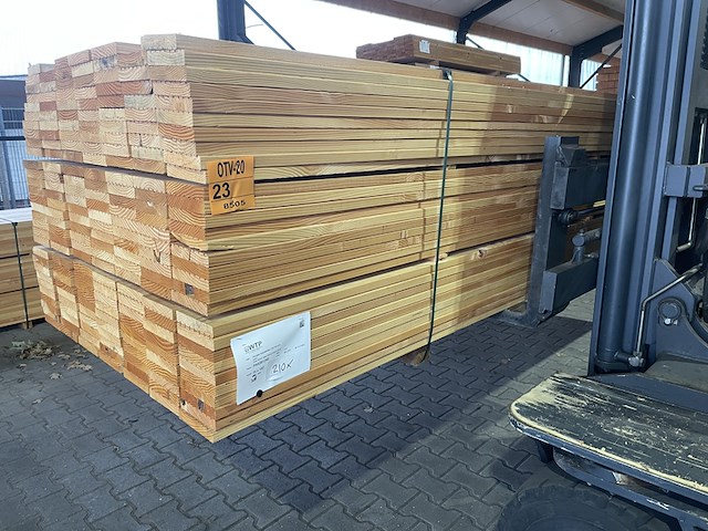 Ca. 208x douglas vlonderplanken, 25x140mm, lengte 400cm - afbeelding 4 van  4