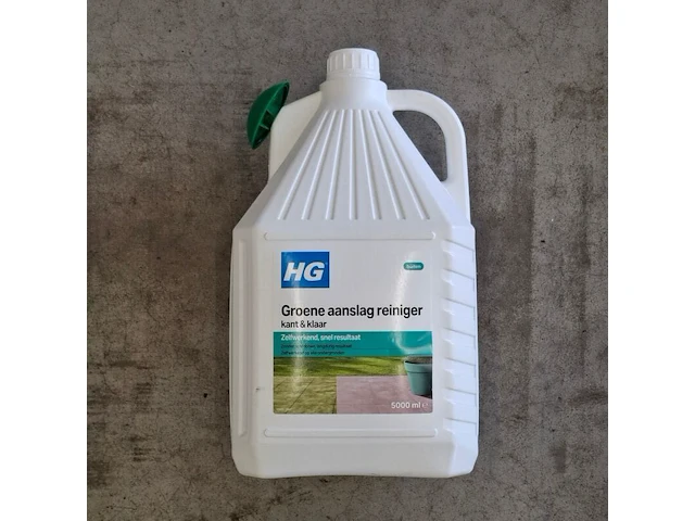 Ca. 20x 5 liter groene aanslag reiniger, hg, kant & klaar - afbeelding 1 van  3