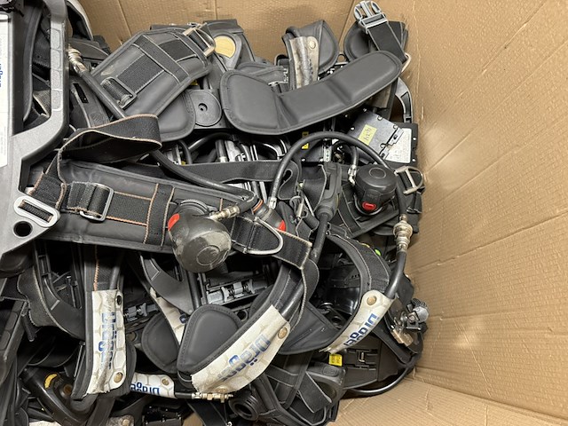 Ca. 20x ademluchttoestel, dräger, pss 7000 bodyguard - afbeelding 8 van  20