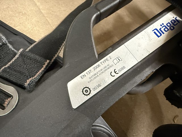 Ca. 20x ademluchttoestel, dräger, pss 7000 bodyguard - afbeelding 17 van  21
