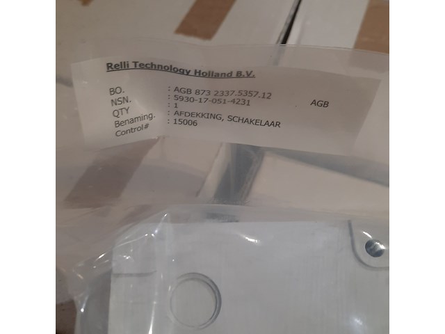 Ca. 20x afdekking schakelaar - afbeelding 3 van  5