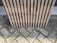 Ca. 20x akoestische wandpanelen uni, 22 mm extra geïsoleerd, walnoot - afbeelding 8 van  10