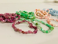 Ca. 20x armbanden getrommeld luxe - afbeelding 2 van  5
