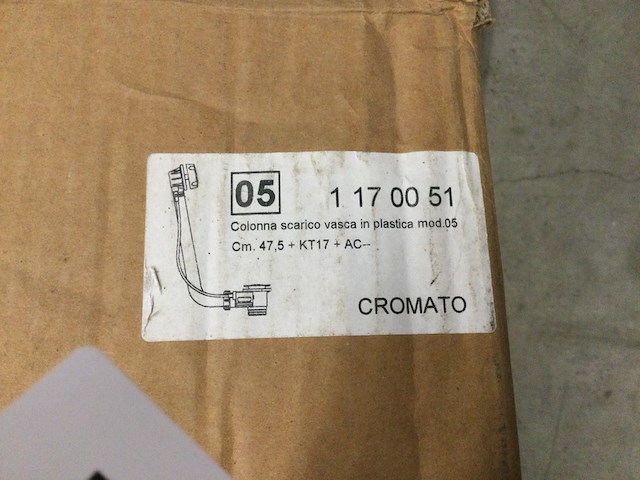 Ca. 20x badafvoerset, cromato - afbeelding 4 van  4