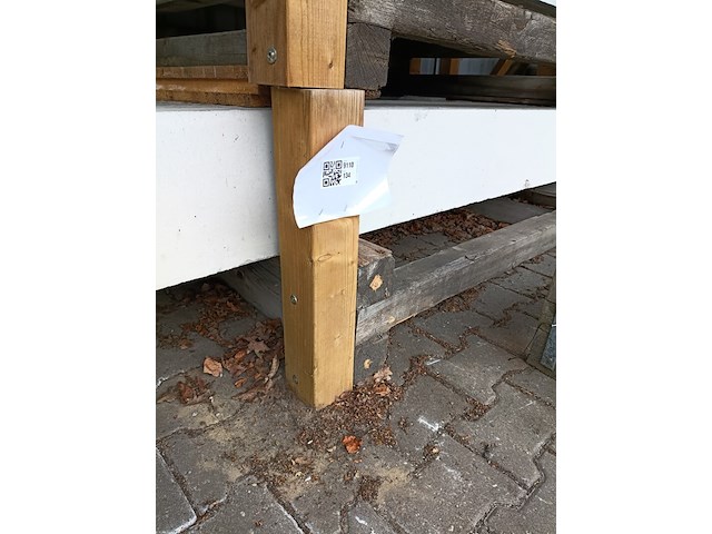 Ca. 20x betonplaat wit/grijs, berton - afbeelding 1 van  3