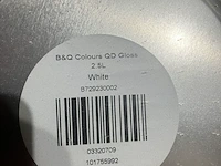 Ca. 20x blikken verf quick dry gloss, b&q, wit - afbeelding 2 van  4