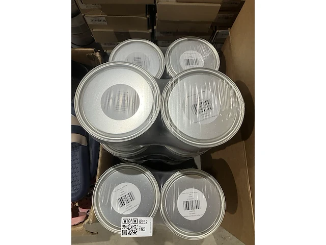 Ca. 20x blikken verf quick dry gloss, b&q, wit - afbeelding 3 van  4