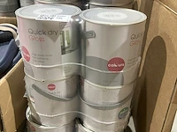 Ca. 20x blikken verf quick dry gloss, b&q, wit - afbeelding 4 van  4