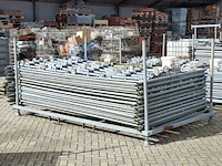 Ca. 20x bouwhek in transportbok