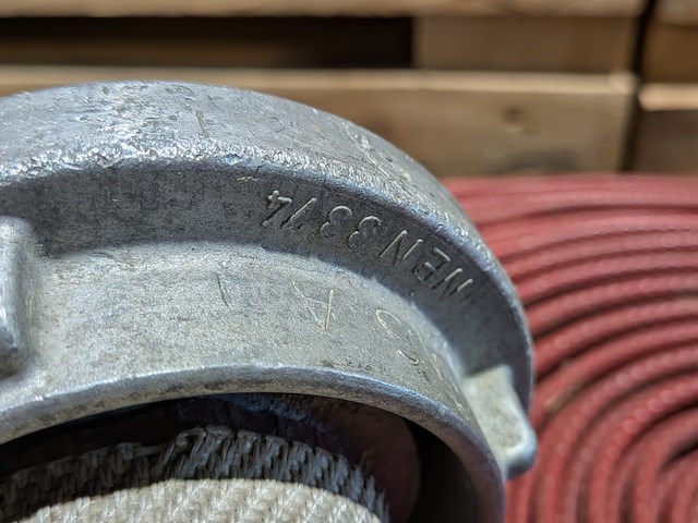Ca. 20x brandweerslang, met storz-koppeling - afbeelding 7 van  7
