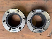 Ca. 20x compakt afdichtingsringen, psi, compakt 125/55-64, zwart/zilver