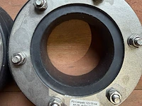 Ca. 20x compakt afdichtingsringen, psi, compakt 125/55-64, zwart/zilver - afbeelding 2 van  3