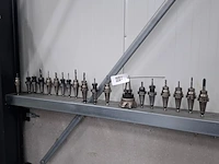 Ca. 20x diverse precisiegereedschapshouder o.a. albrecht, geschikt voor kavel 77