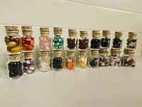 Ca. 20x diverse soorten trommelstenen - afbeelding 1 van  7