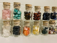Ca. 20x diverse soorten trommelstenen - afbeelding 2 van  7