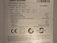 Ca. 20x diverse zonnepanelen o.a. hyundai, dmegc, tw solar - afbeelding 7 van  7