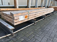 Ca. 20x douglas balken fijnbezaagd, 75x175mm, lengte 400cm - afbeelding 4 van  4